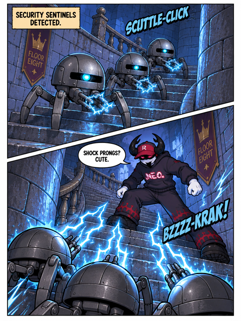 Descent to Floor Seven (page 3 of 4)