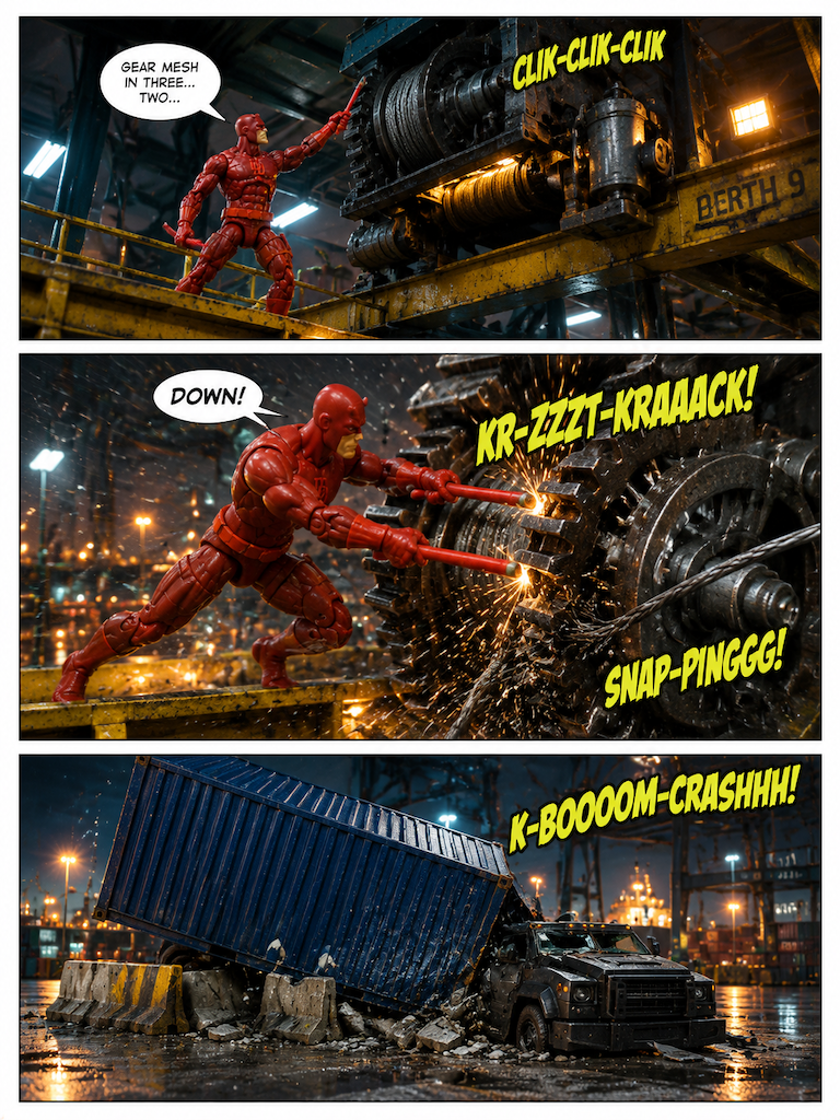 Gridlock at Pier Nine (page 3 of 4)