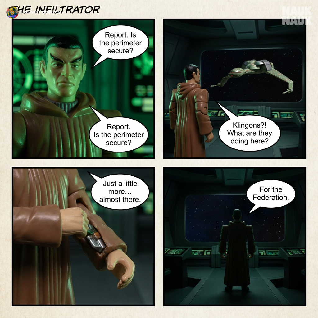 Captain Kirk 's secret mission v1.0 - Comics Storyboard version