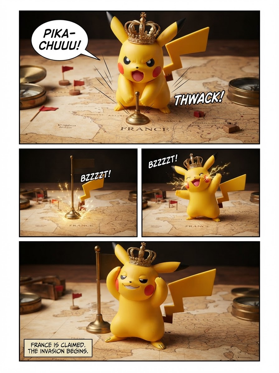 The Coronation of King Pikachu Part 3: Map of Europe (page 4 of 4)