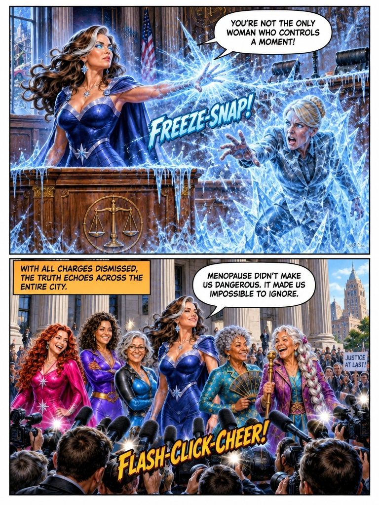 Hot Flashes and Courtroom Clashes (page 4 of 4)