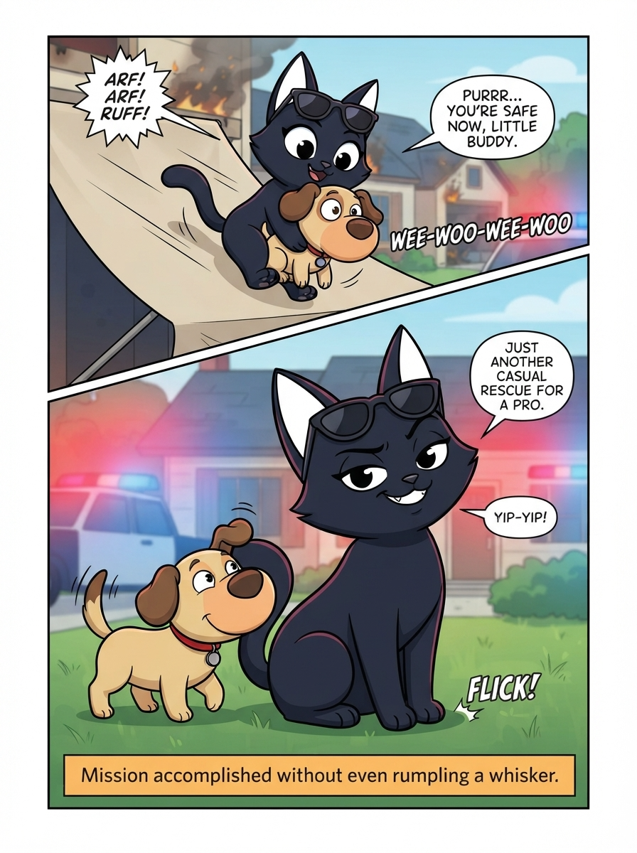 Nine Lives to the Rescue (page 4 of 4)