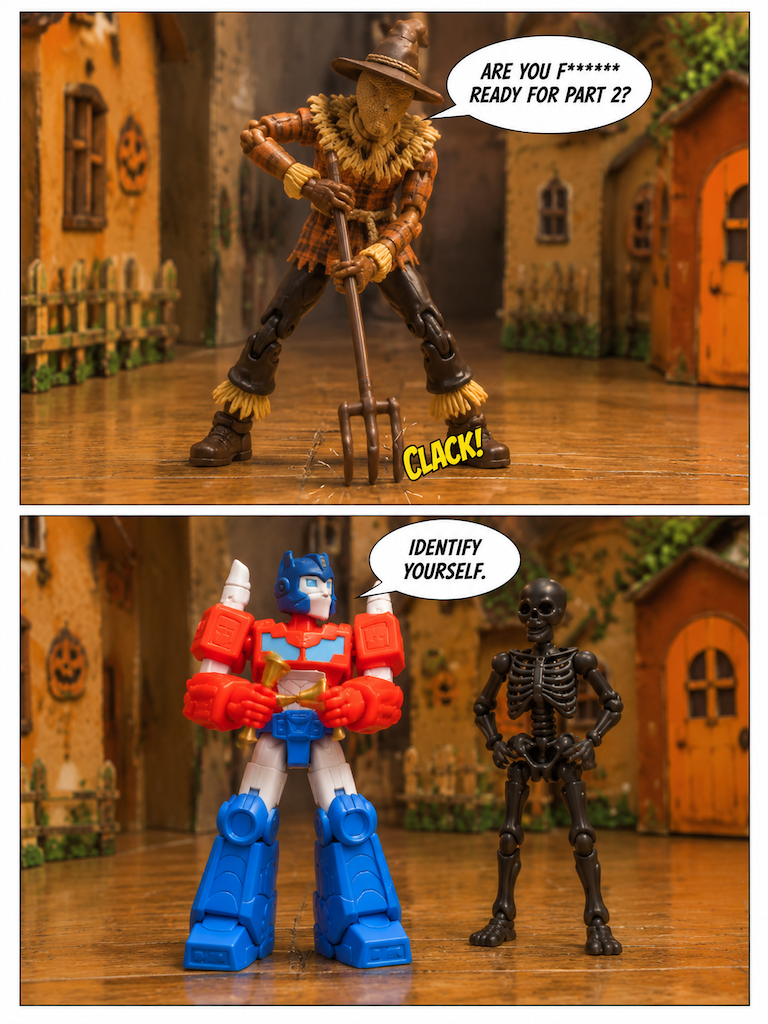 A Foul-Mouthed Scarecrow's Challenge (page 2 of 4)