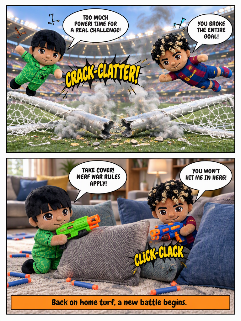 Cosmic Striker and the Living Room Blaster Duel (page 2 of 4)