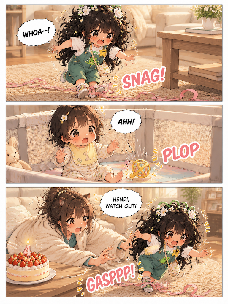 Four Candles and Three Sisters (page 2 of 4)