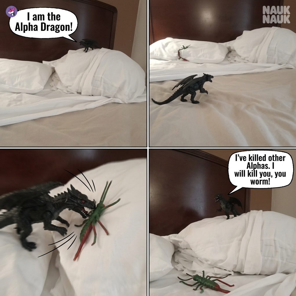 Alpha Dragon On The Hunt