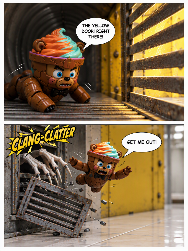 Through the Vent to Safety (page 2 of 4)