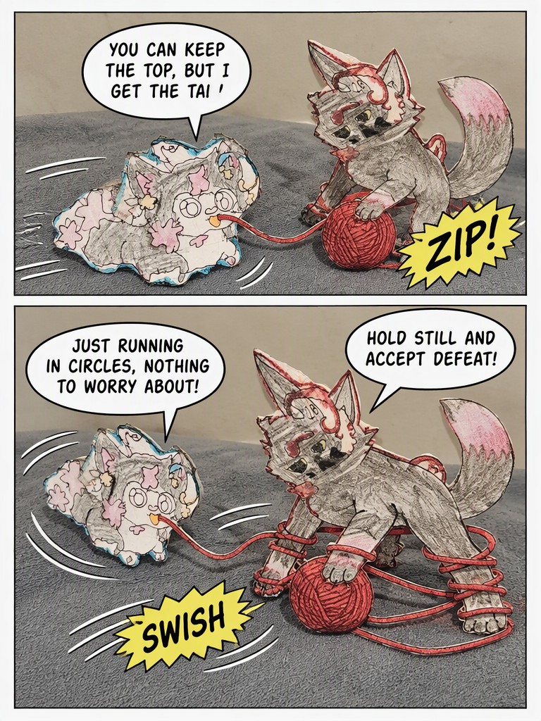 The Paper Yarn Duel (page 2 of 4)
