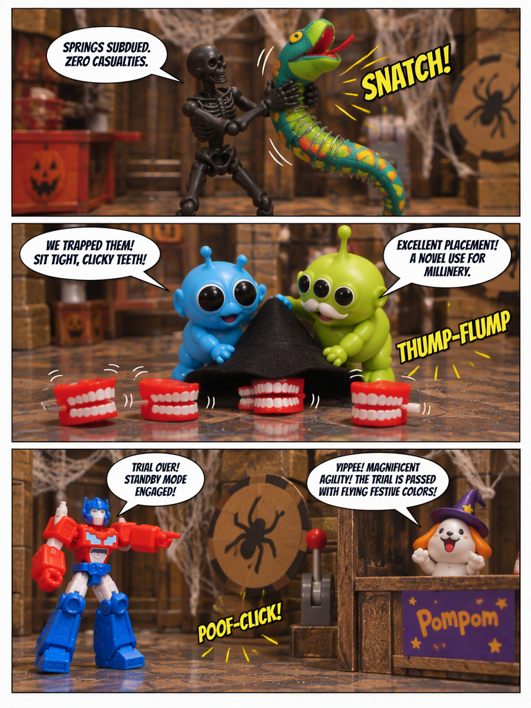 Pompom's Halloween Trick Store: Part 1 (page 3 of 4)