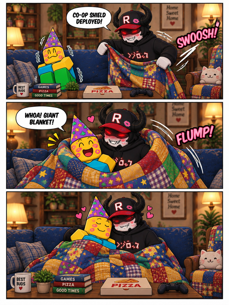A Cozy Evening Snuggle (page 2 of 4)