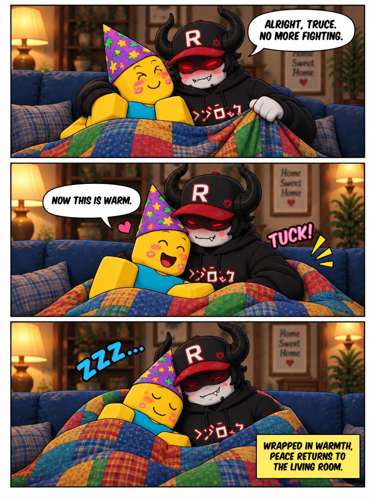 A Cozy Evening Snuggle (page 4 of 4)