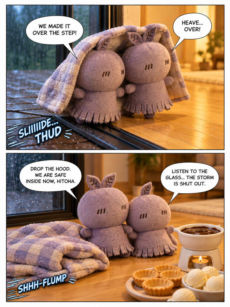 Through the Downpour to Warmth (page 3 of 4)