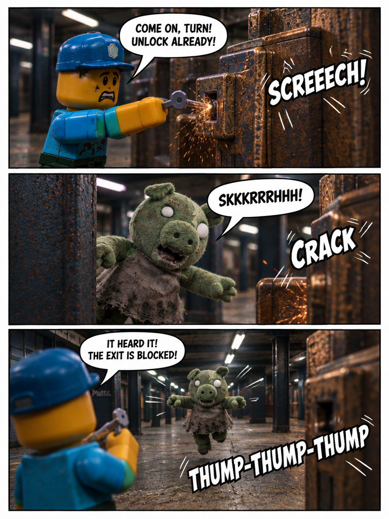 Subway Descent: The Third Terror (page 2 of 4)