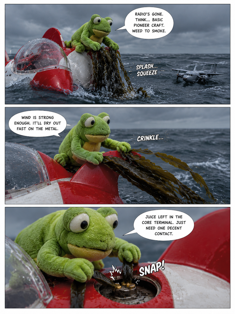Smoke Signal Over Dark Waters (page 2 of 4)