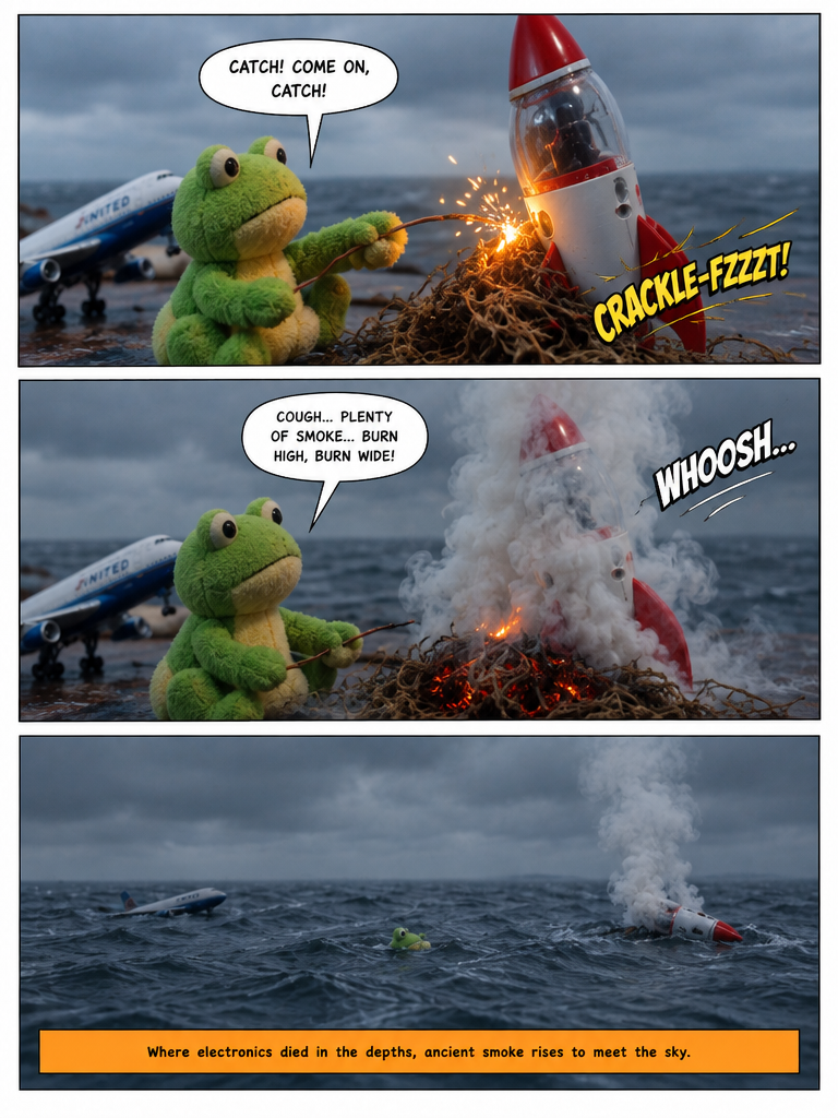 Smoke Signal Over Dark Waters (page 3 of 4)