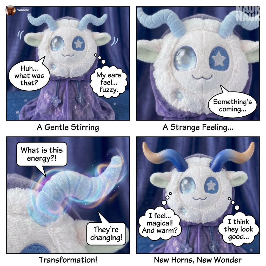 I thought the horns looked a little bland, so I added a gradient >:3