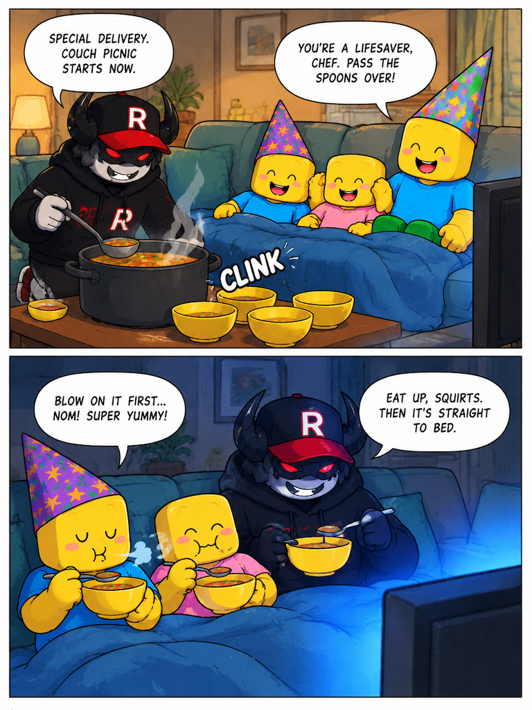 A Cozy Night In (page 2 of 4)