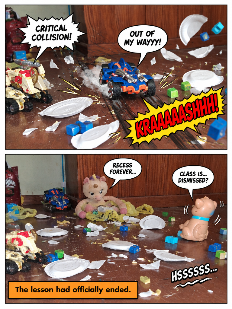 Chaos in the Toy Classroom (page 4 of 4)
