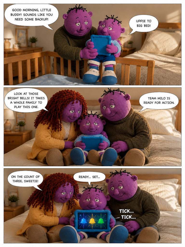 Morning Tablet Fun with Mom and Dad (page 2 of 4)