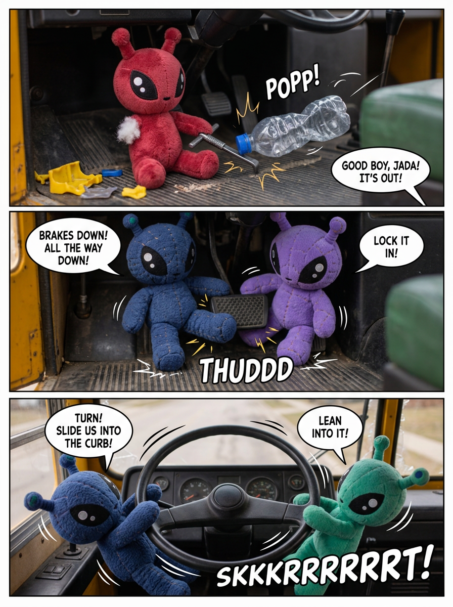 Runaway Yellow Bus (page 3 of 4)