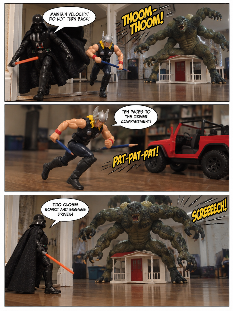 Escape from the Four-Armed Behemoth (page 2 of 4)