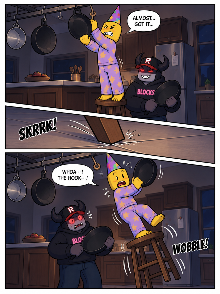 Kitchen Restoration at Midnight (page 3 of 4)