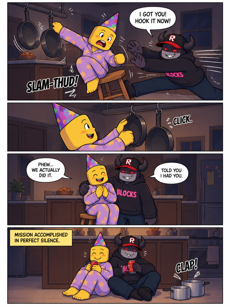 Kitchen Restoration at Midnight (page 4 of 4)