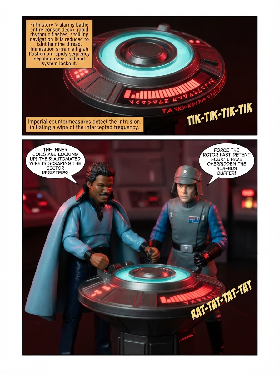 ⭐️Star Wars TVC 🗡 Intercept at the Blind Vector 💬 Comic Story part 3 (page 2 of 4)