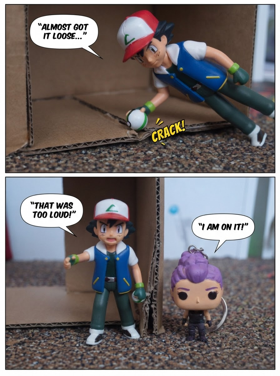 Cardboard Cell Escape (page 2 of 4)