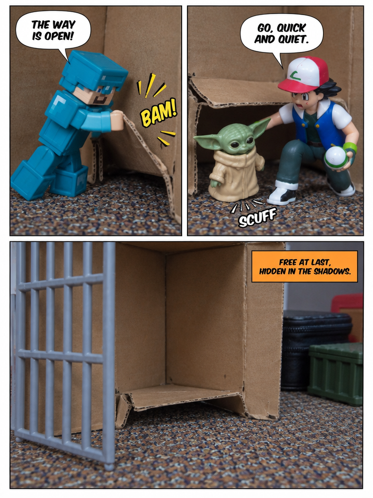 Cardboard Cell Escape (page 4 of 4)