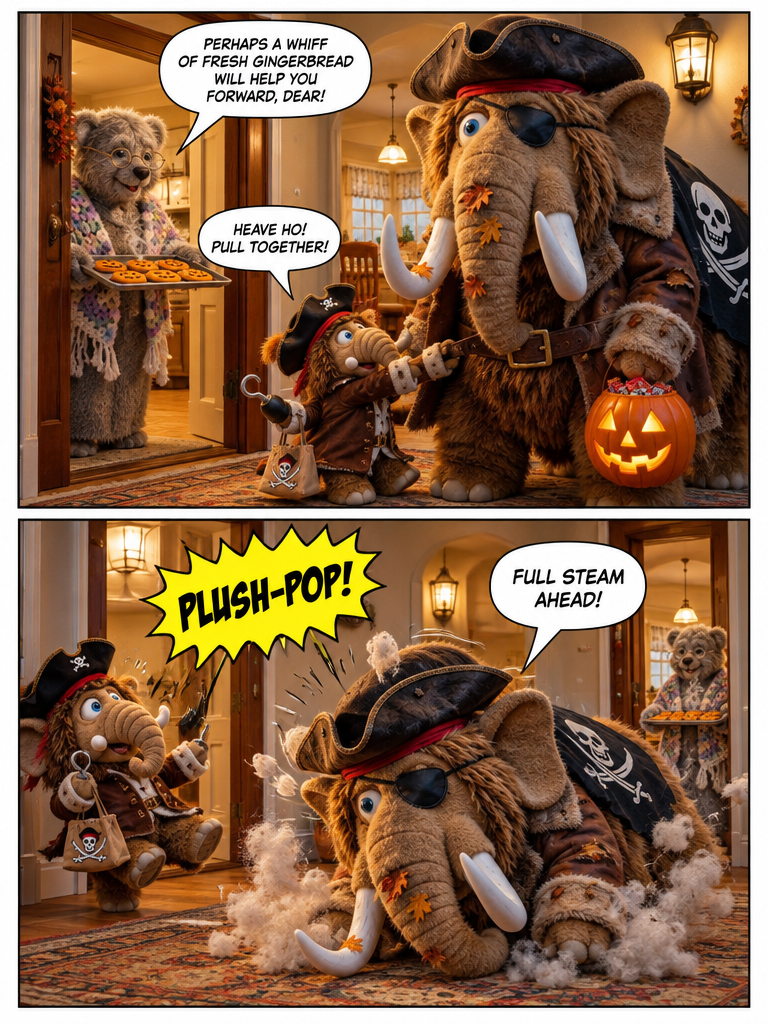 A Tight Squeeze for a Pirate Mammoth (page 3 of 4)