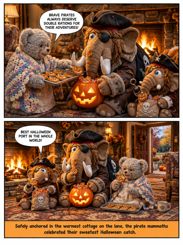 A Tight Squeeze for a Pirate Mammoth (page 4 of 4)