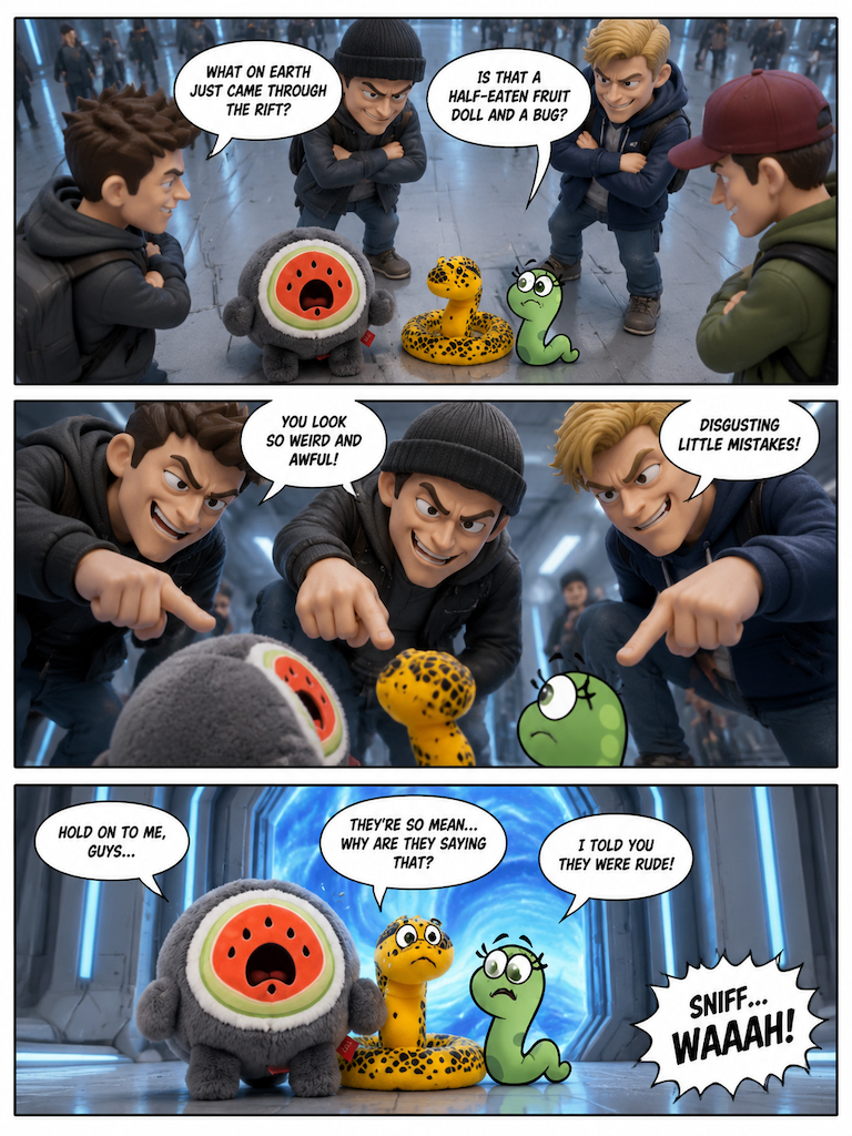 Upside Down and Superhero Bound (page 2 of 4)