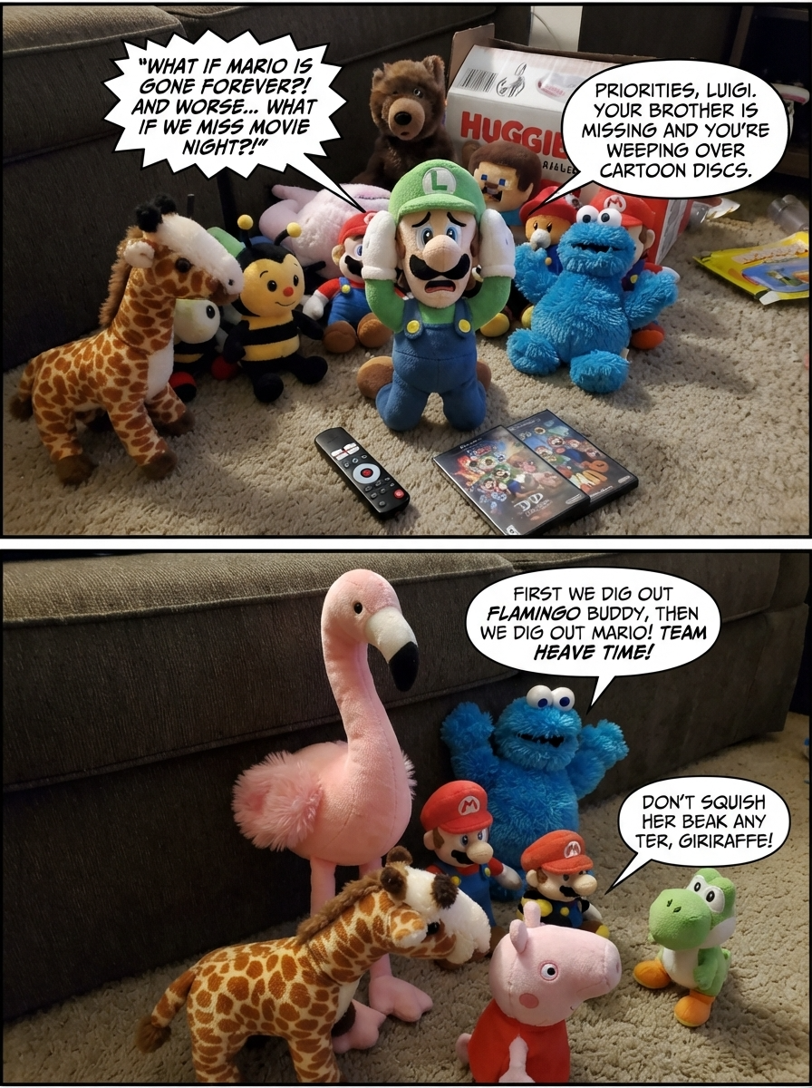 Couch Cushion Rescue and Luigi's Double Dread (page 2 of 4)