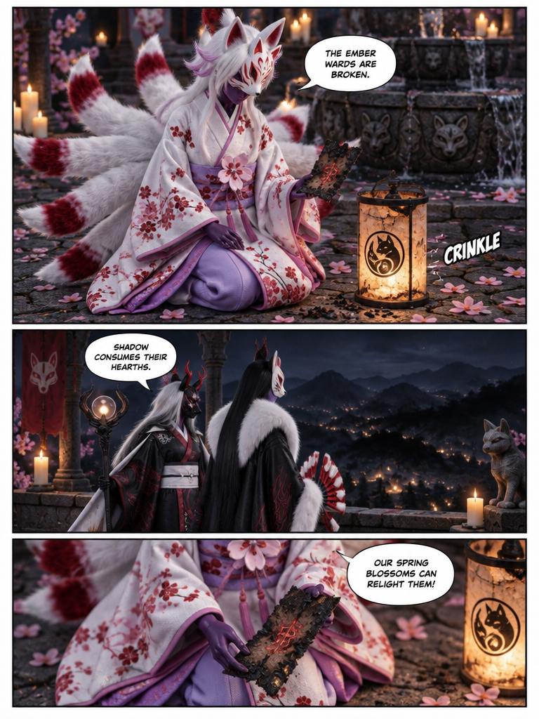 The Ember Lantern of the Shrine 🌸🏮 (page 3 of 4)