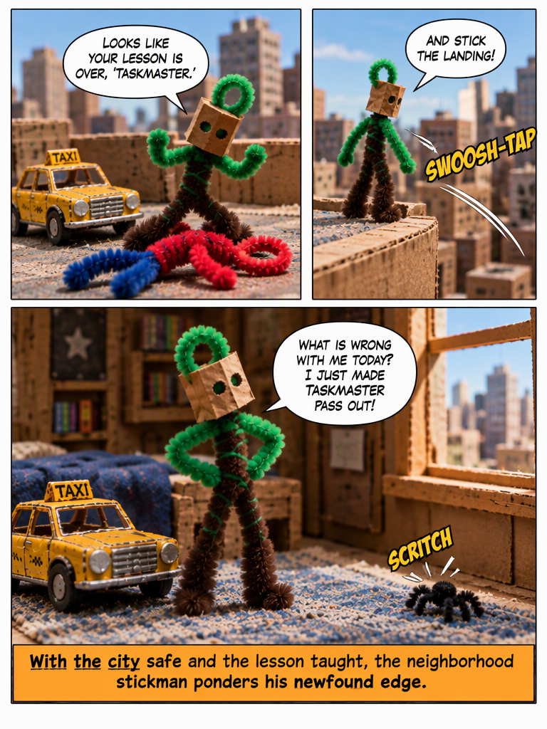 Bag-Headed Vigilante vs. Taskmaster (page 4 of 4)