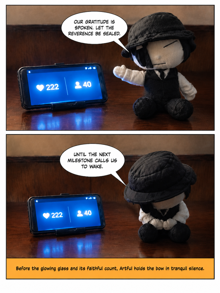 The Milestone Acknowledged (page 4 of 4)