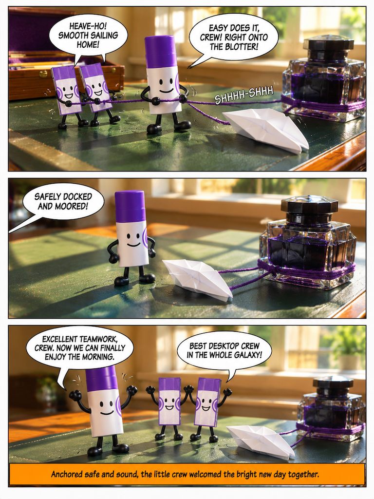 Morning Gust on the Desk (page 4 of 4)