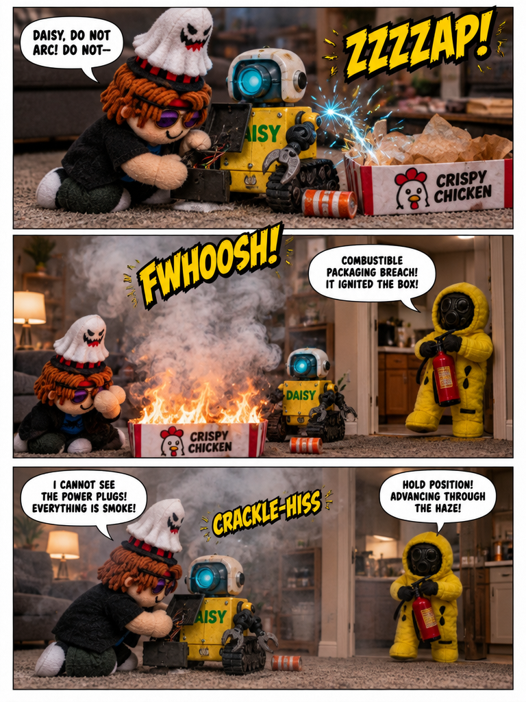 False Alarm, Real Fire (page 2 of 4)