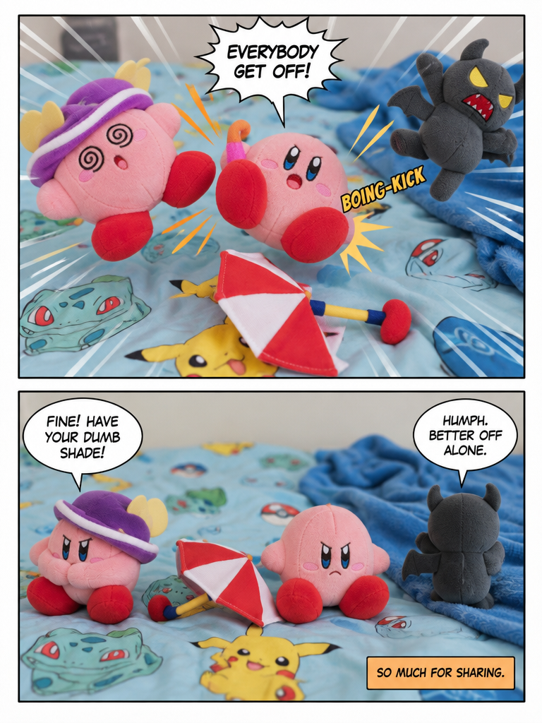 Squabble Under the Sunshade (page 4 of 4)