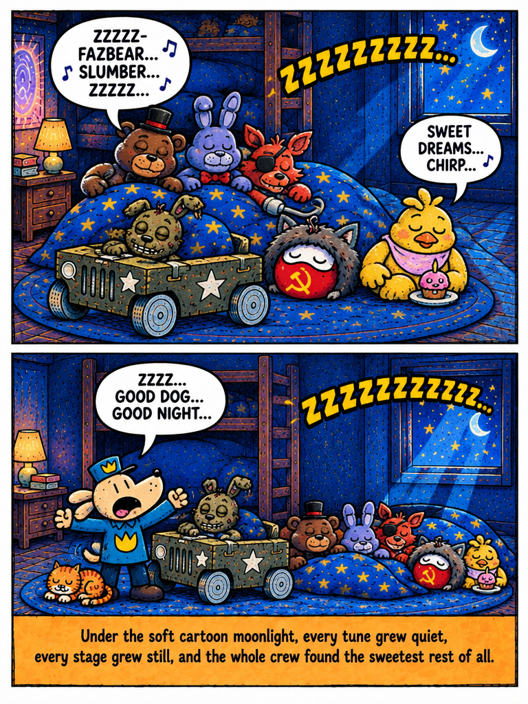 Bedtime at the Pizzeria (page 4 of 4)