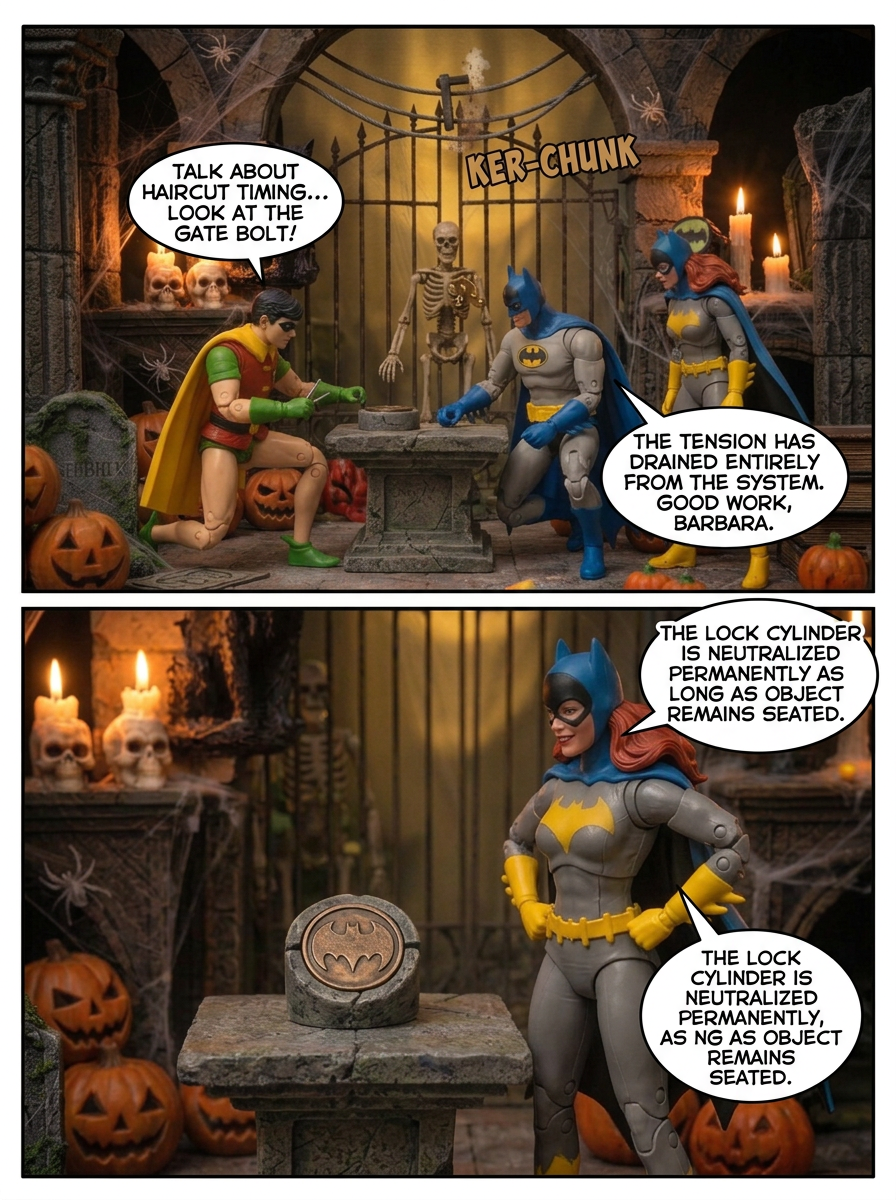 🦇 BatFamily  Secrets Beneath the Courtyard 💬 Comic Story part 5 (page 7 of 8)