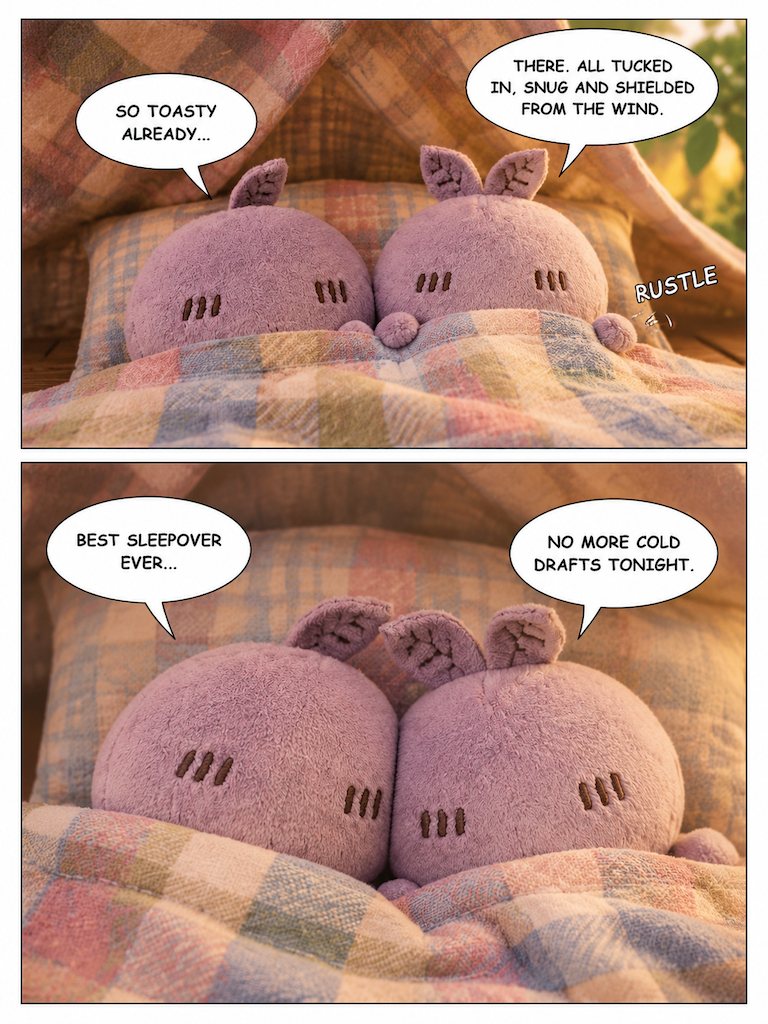 A Cozy Sleepover (page 3 of 4)