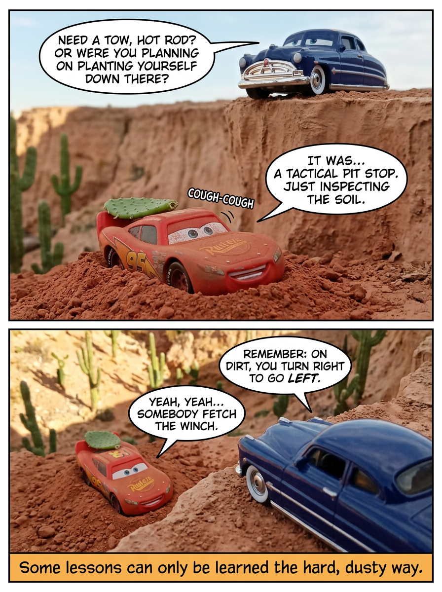 Turn Right to Go Left (page 4 of 4)