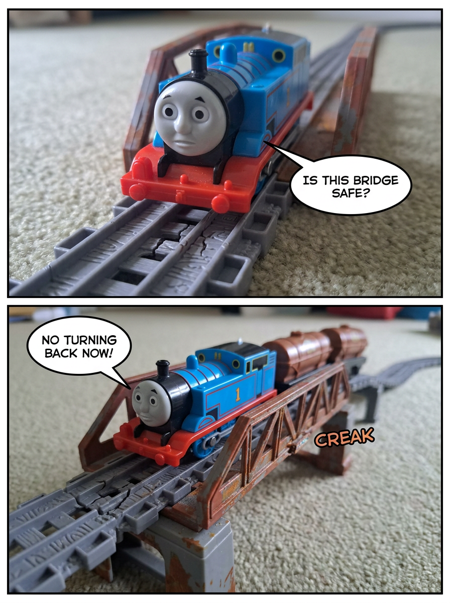 The Rickety Bridge Nightmare (page 2 of 4)