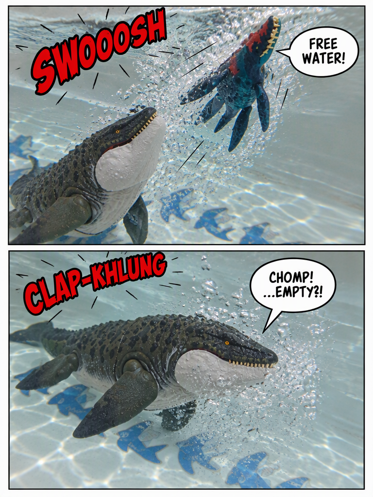 The Battle of the Sea Creatures: Depth Reversal (page 2 of 4)
