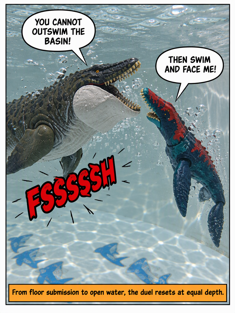 The Battle of the Sea Creatures: Depth Reversal (page 3 of 4)