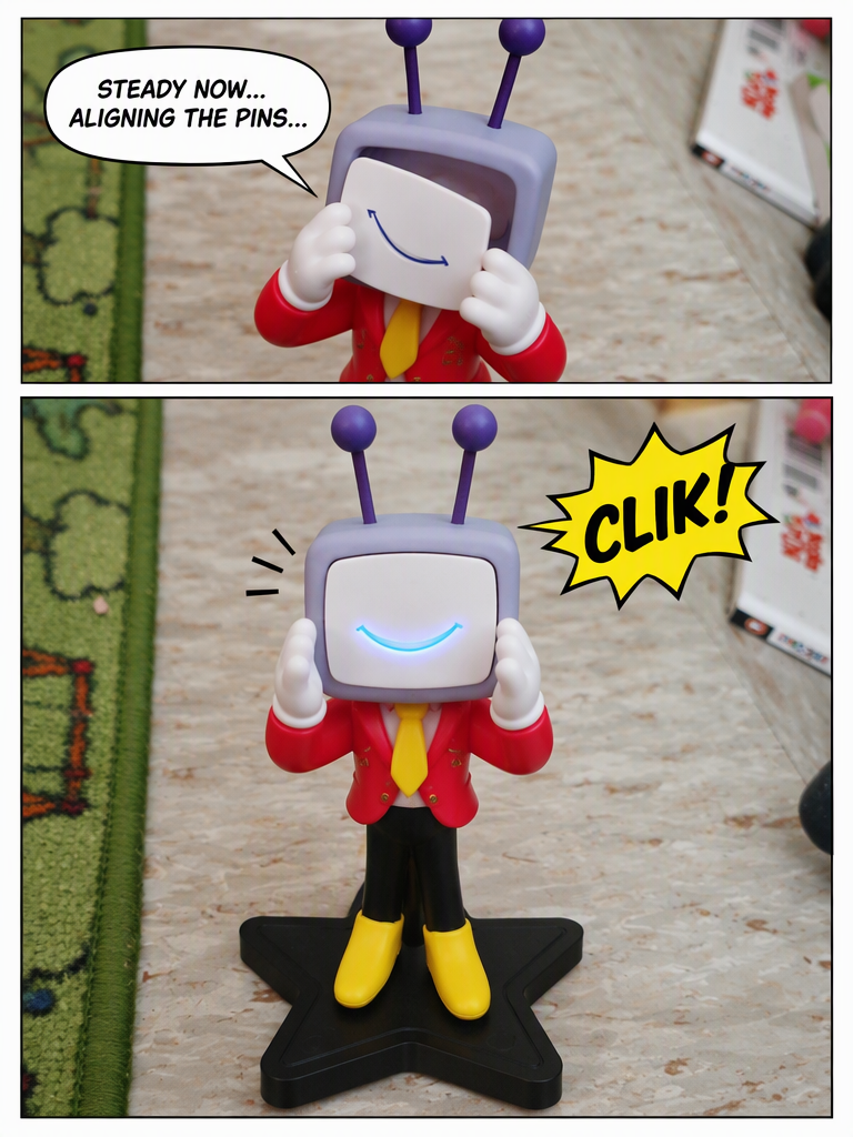 Mr. ant tenna chooses a face (page 3 of 4)