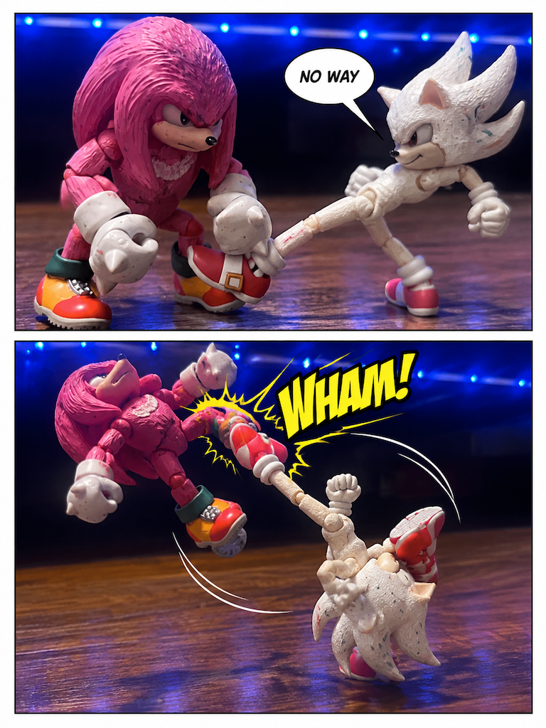 hyper sonic vs hyper knuckles (page 3 of 4)