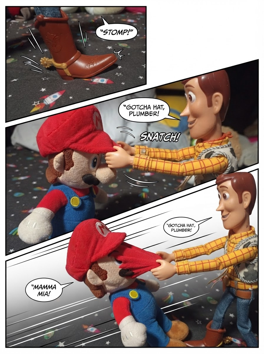 Showdown On The Bedspread (page 2 of 4)